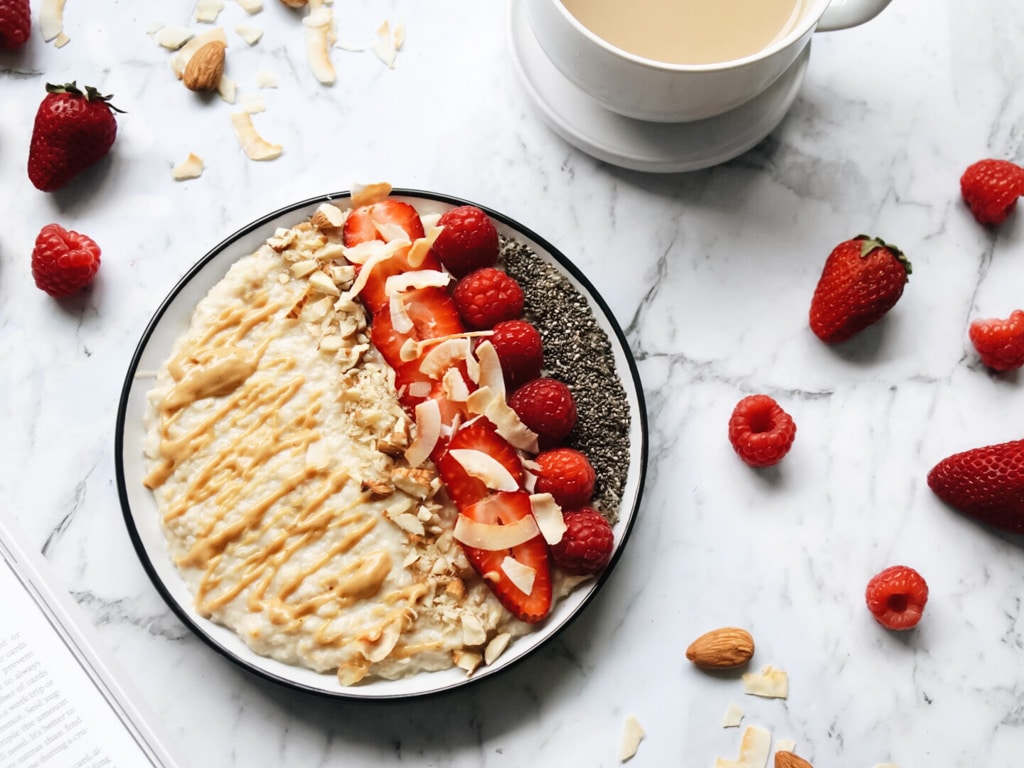 Berry Bliss Oats Bowl