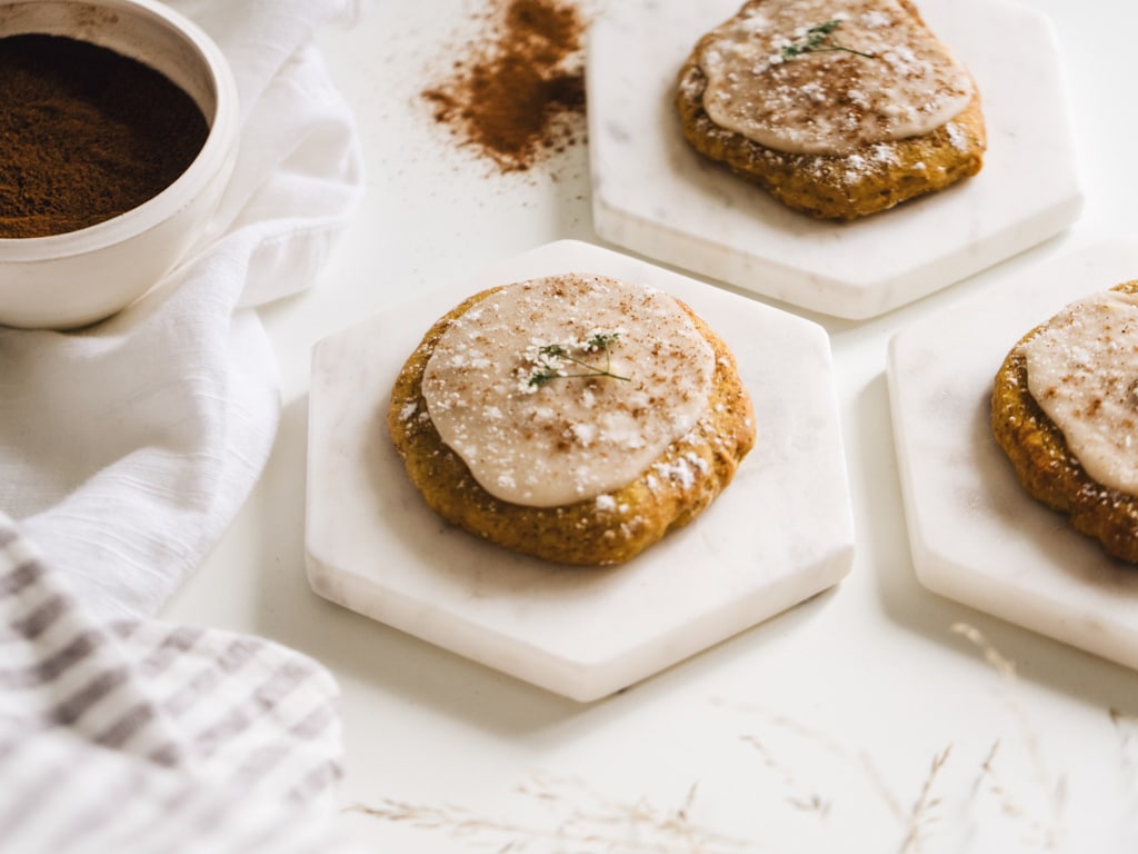 Fall in Latte Chewy Cookies