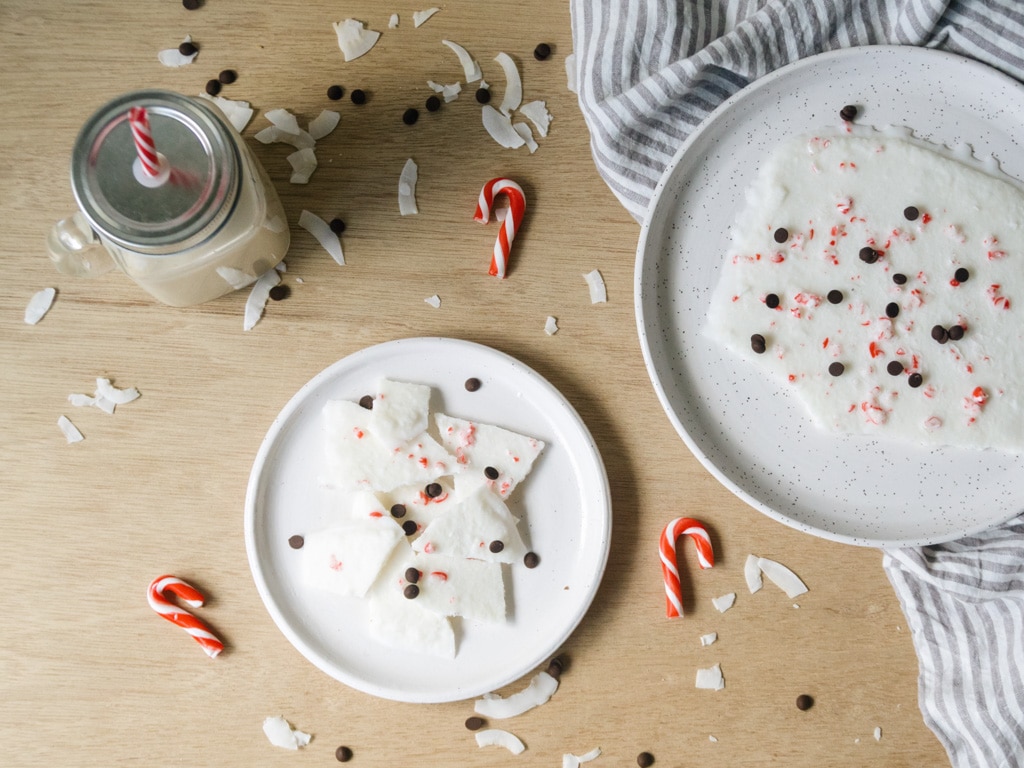 Peppermint and Coconut Bark Thins 1